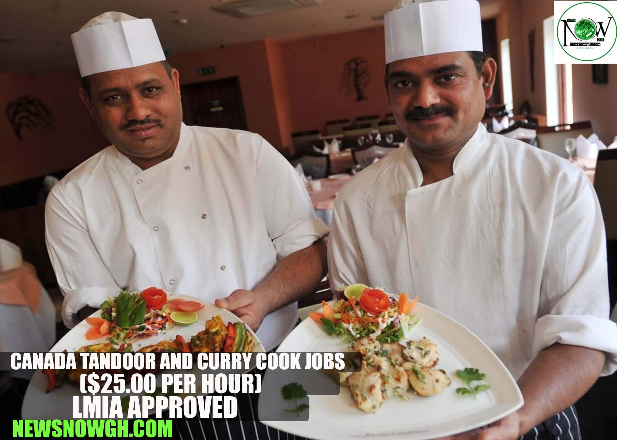 Canada Tandoor and Curry Cook Jobs