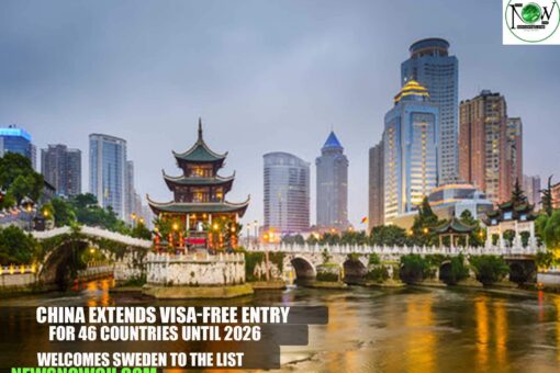 China Extends Visa-Free Entry for 46 Countries Until 2026, Welcomes Sweden to the List