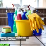 Cleaning and Housekeeping Jobs in London 2025 with Visa Sponsorship