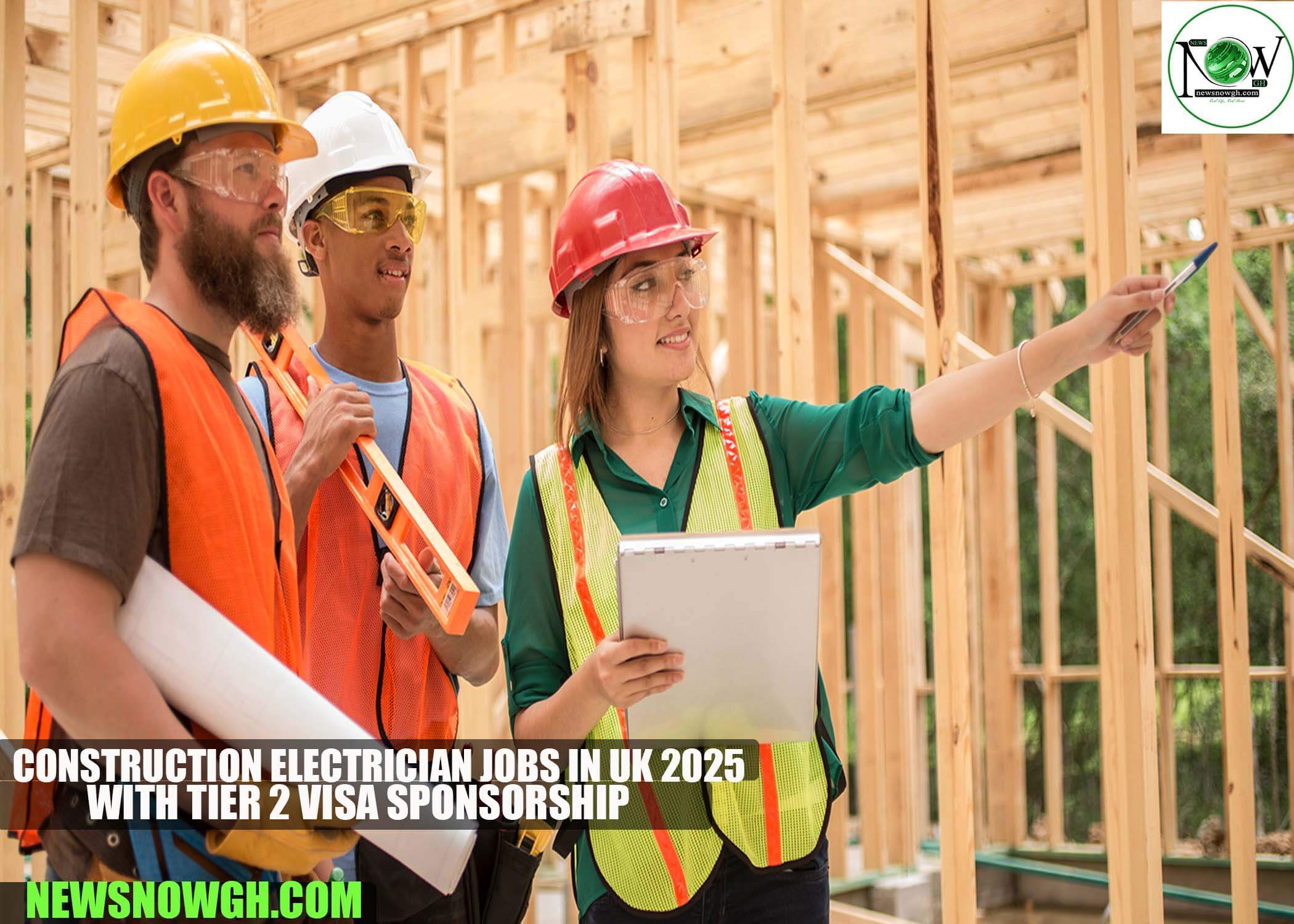 Construction Electrician Jobs in UK 2025 with Tier 2 Visa Sponsorship