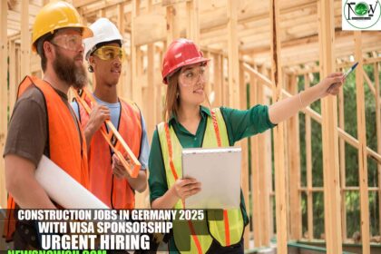Construction Jobs in Germany 2025 with Visa Sponsorship | Urgent Hiring