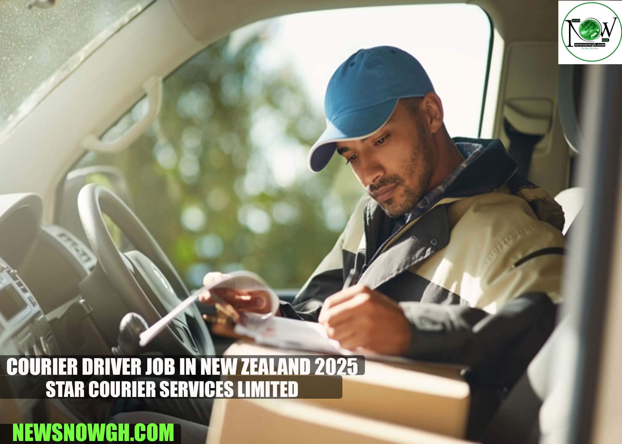 Courier Driver Job in New Zealand 2025 | Star Courier Services Limited