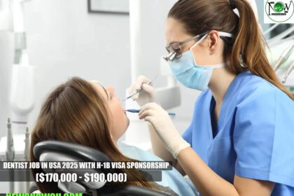 Dentist Job in USA 2025 with H-1B Visa Sponsorship