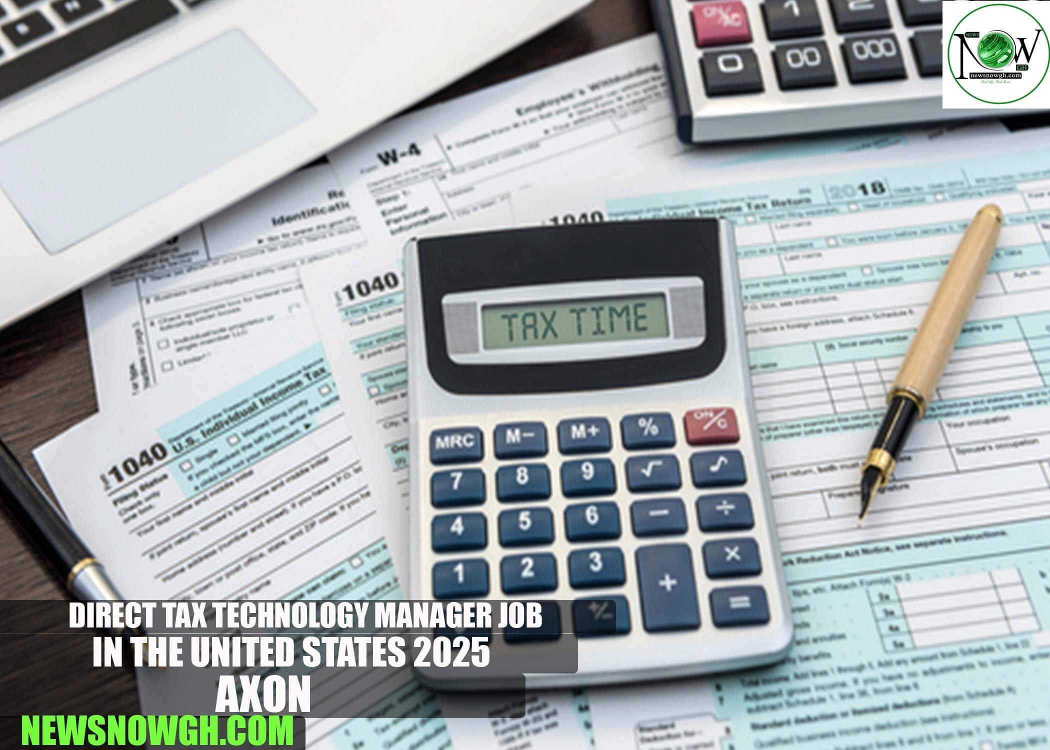 Direct Tax Technology Manager Job in the United States 2025 | Axon