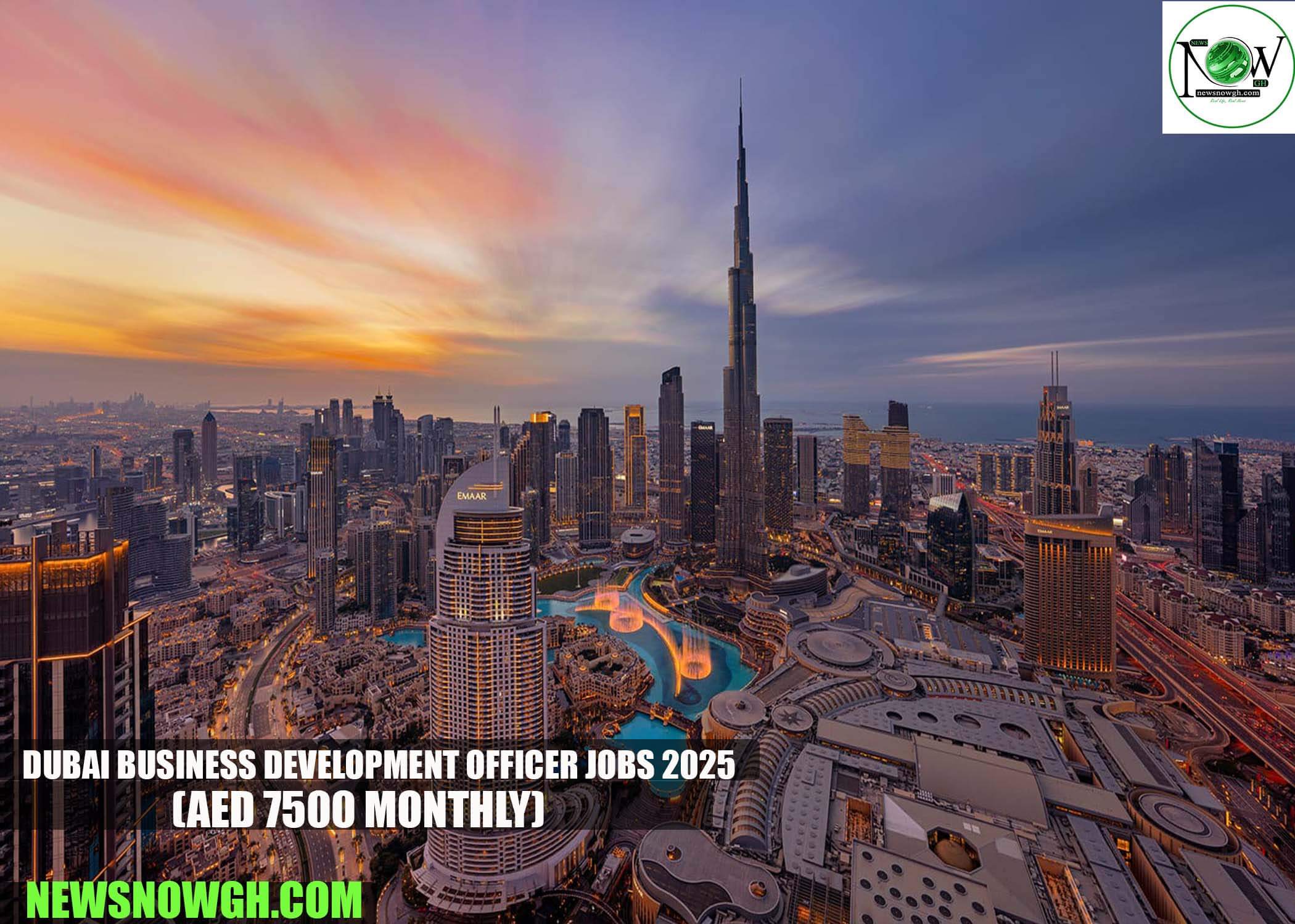 Dubai Business Development Officer Jobs 2025