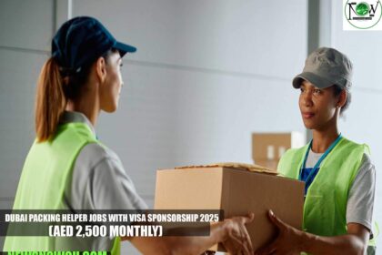 Dubai Packing Helper Jobs with Visa Sponsorship 2025