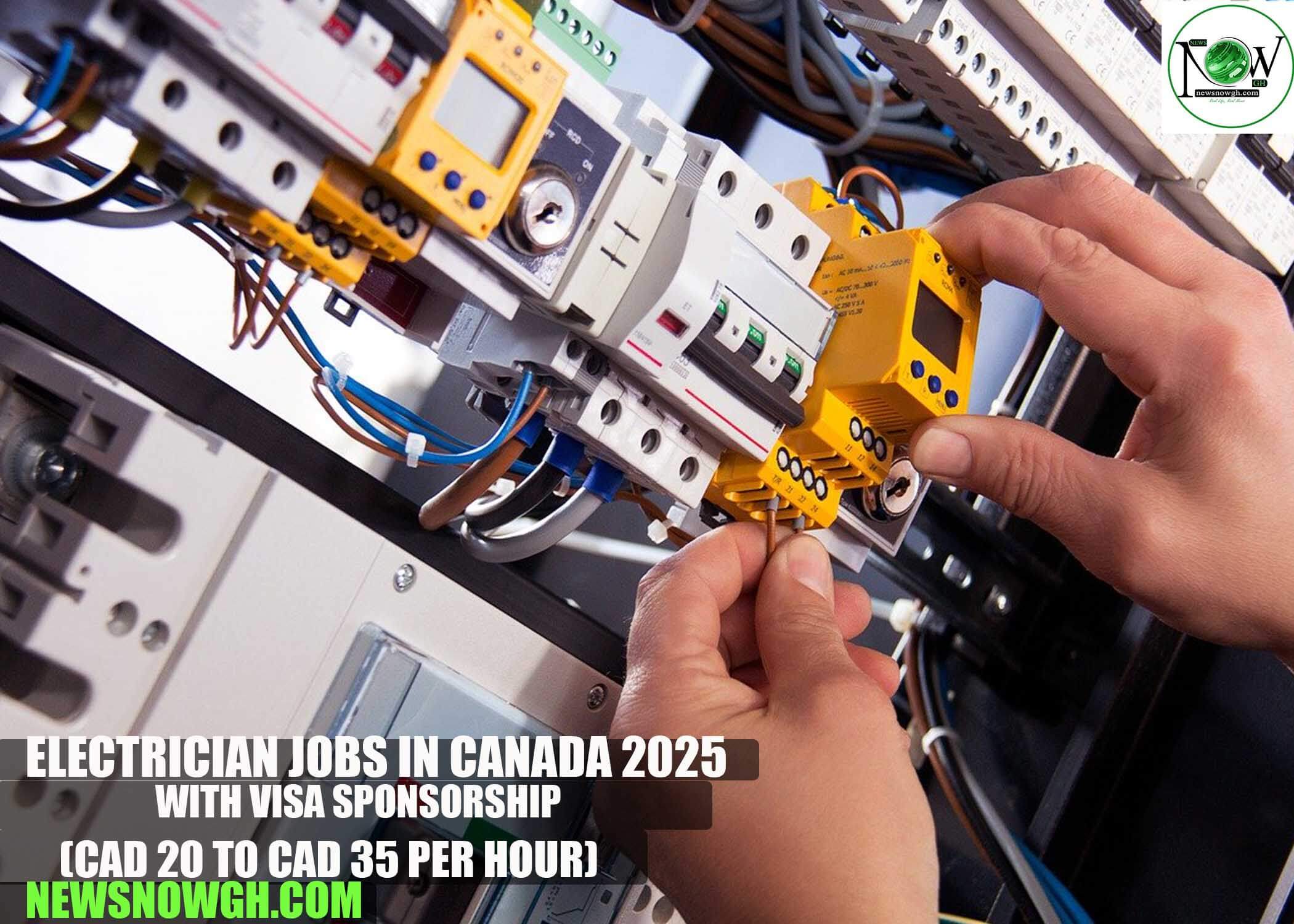 Electrician Jobs in Canada 2025 with Visa Sponsorship