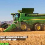 Farm Equipment Mechanic Job in USA 2025 | Ken Barber Farm