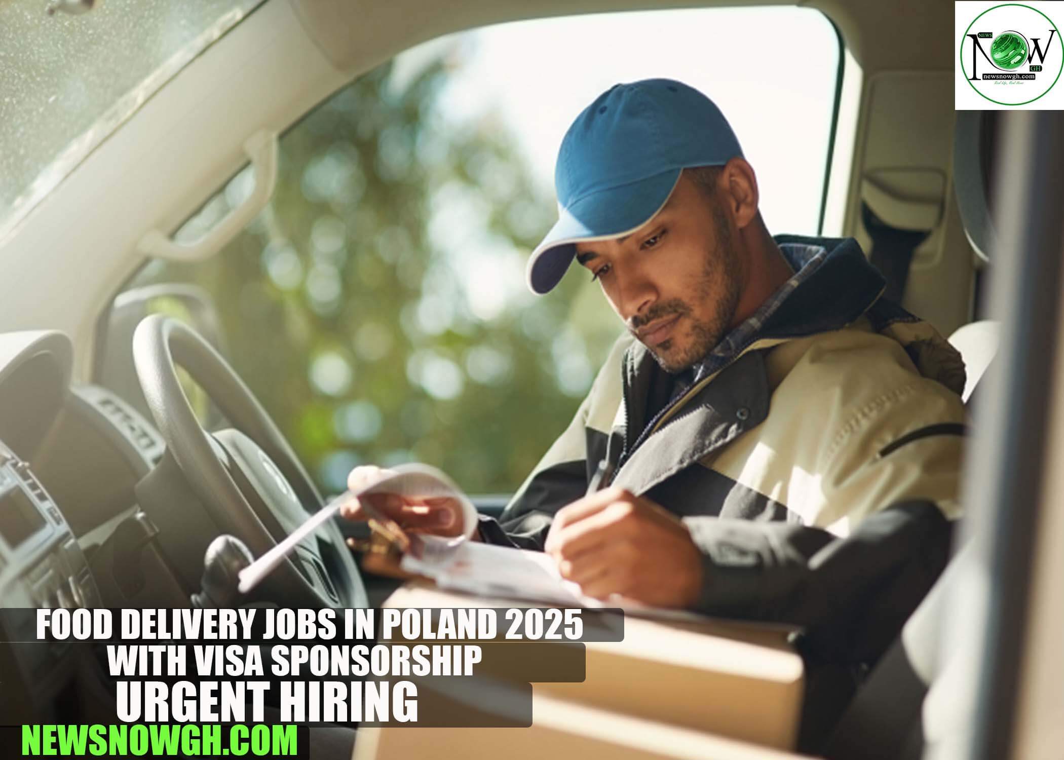 Food Delivery Jobs in Poland 2025 with Visa Sponsorship | Urgent Hiring