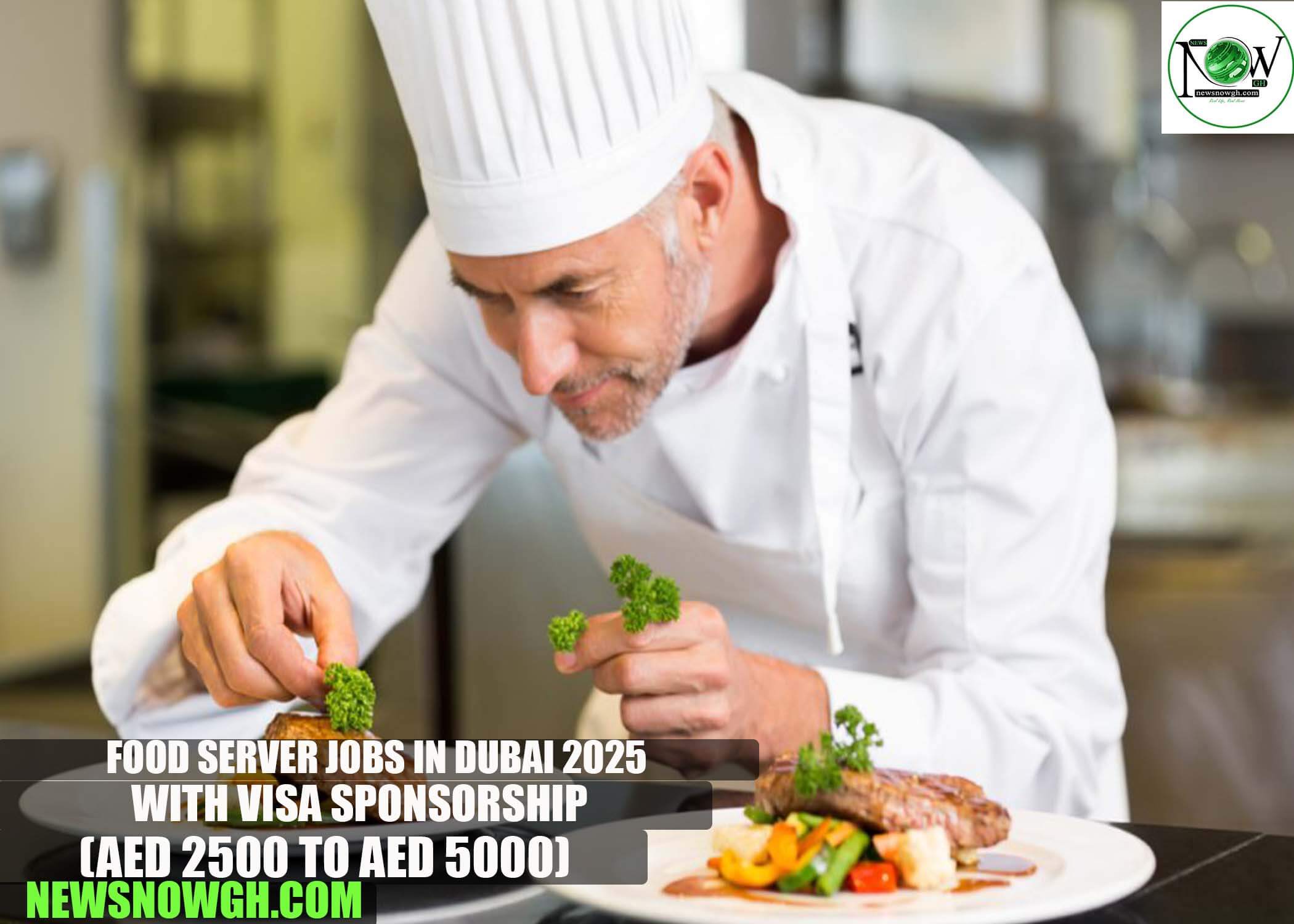 Food Server Jobs in Dubai 2025 with Visa Sponsorship