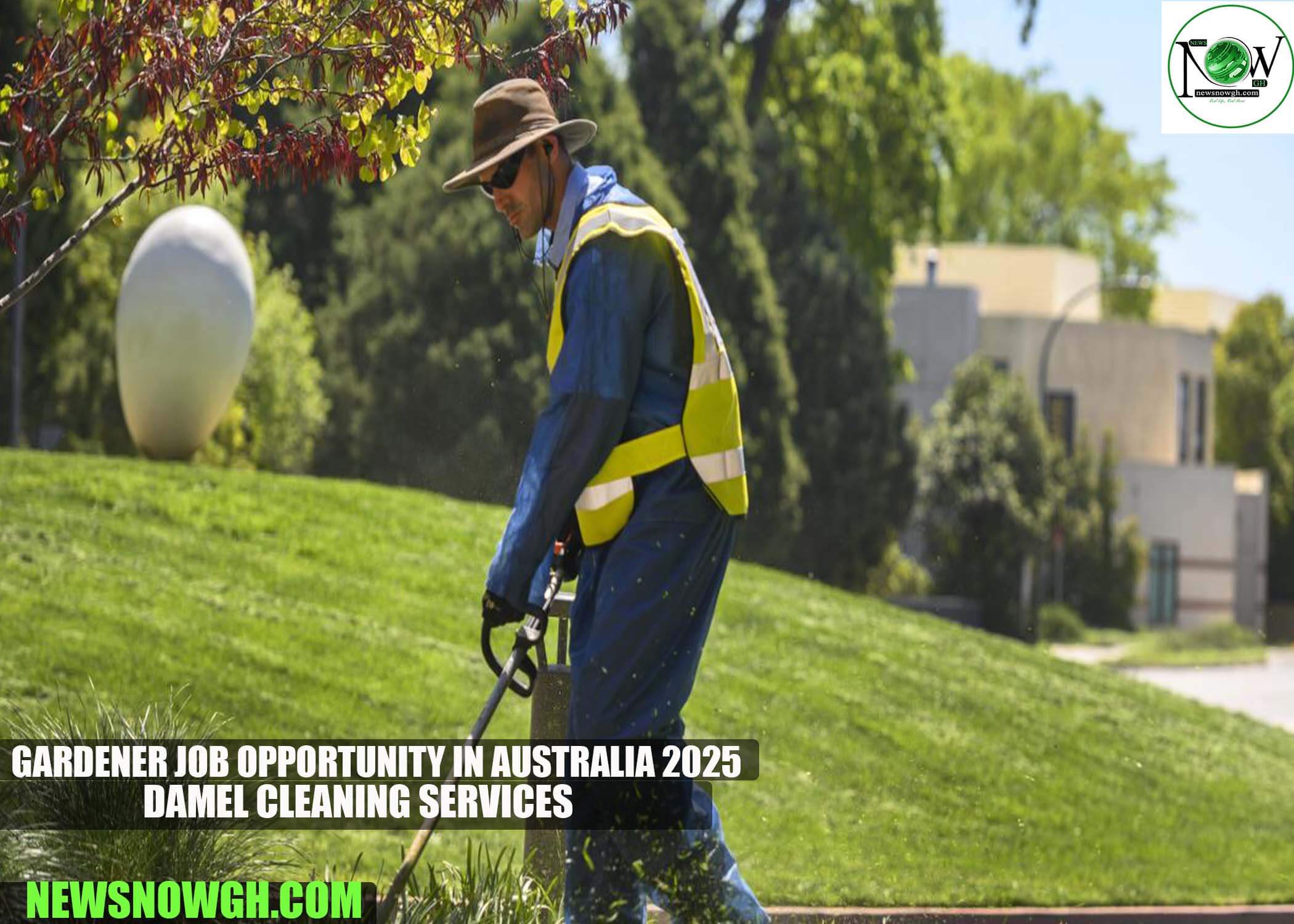 Gardener Job Opportunity in Australia 2025 | Damel Cleaning Services