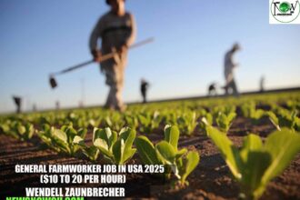 General Farmworker Job in USA 2025 | Wendell Zaunbrecher
