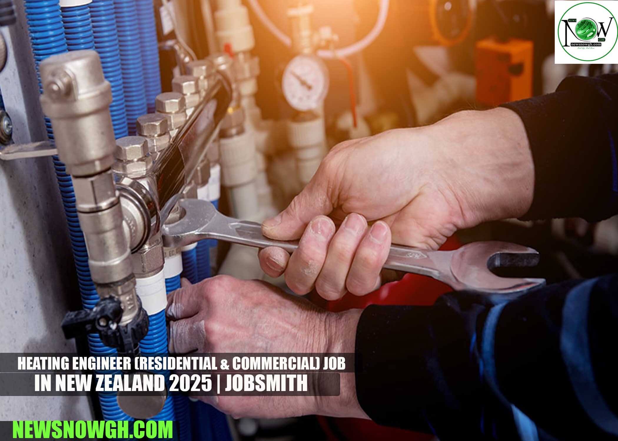 Heating Engineer (Residential & Commercial) Job in New Zealand 2025 | JOBsmith