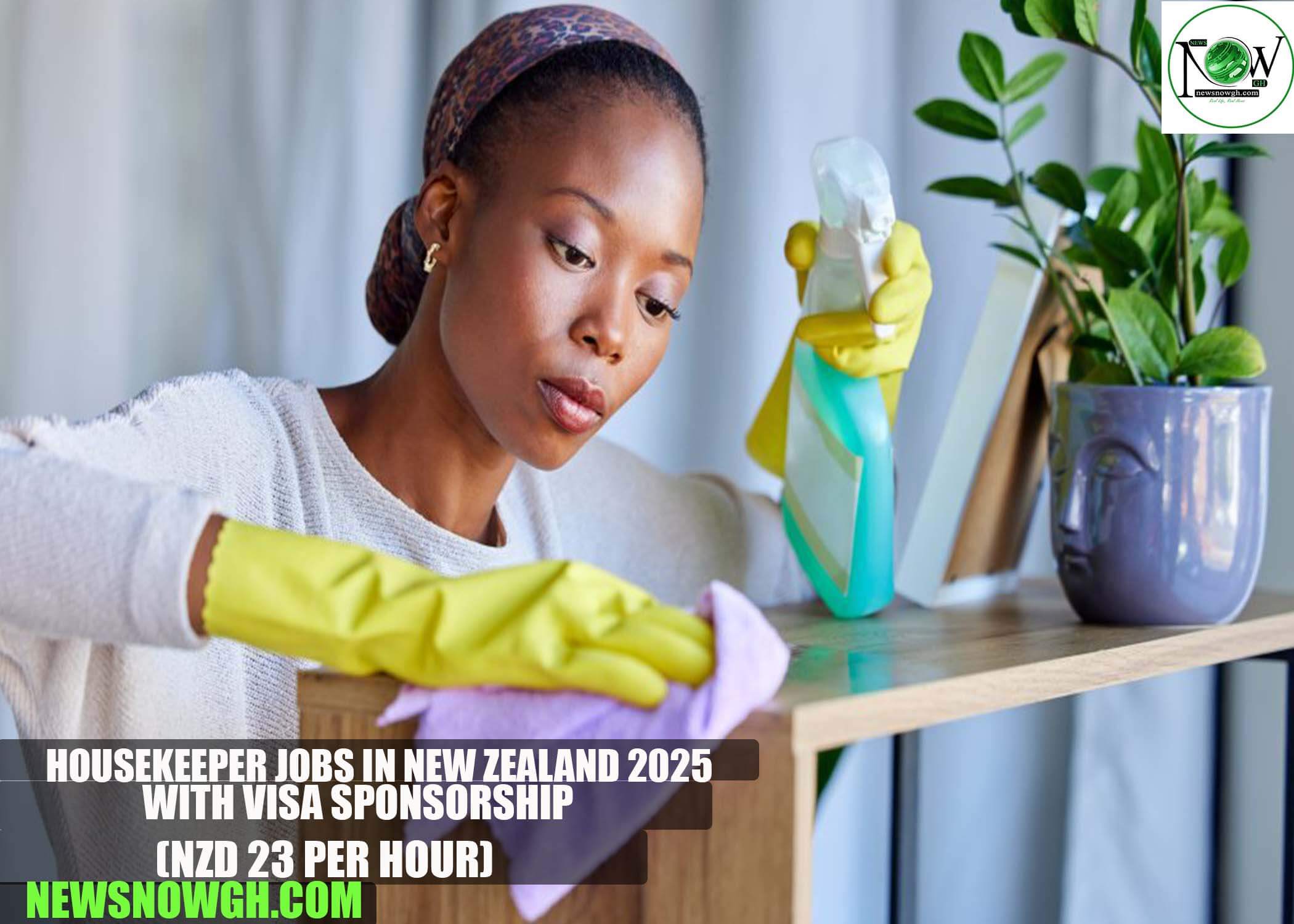 Housekeeper Jobs in New Zealand 2025 with Visa Sponsorship