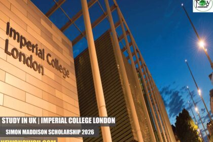 Imperial College London Simon Maddison Scholarship