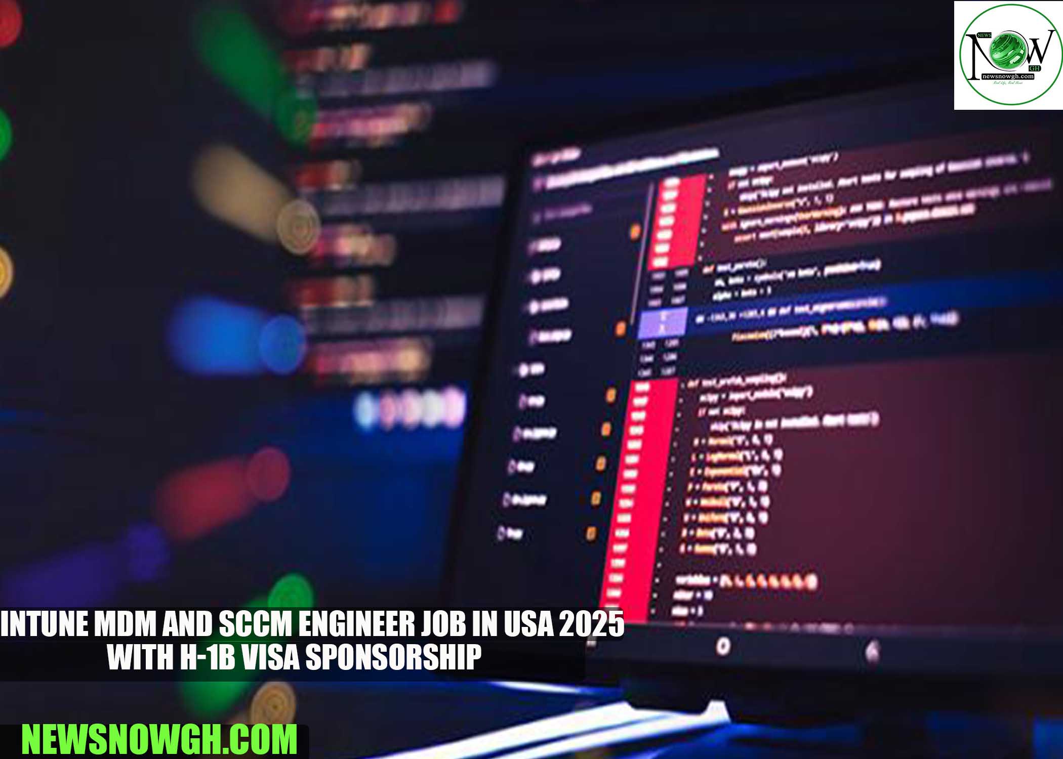 Intune MDM and SCCM Engineer Job in USA 2025 with H-1B Visa Sponsorship