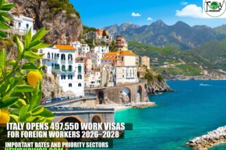 Italy Opens 497,550 Work Visas for Foreign Workers 2026–2028: Important Dates and Priority Sectors