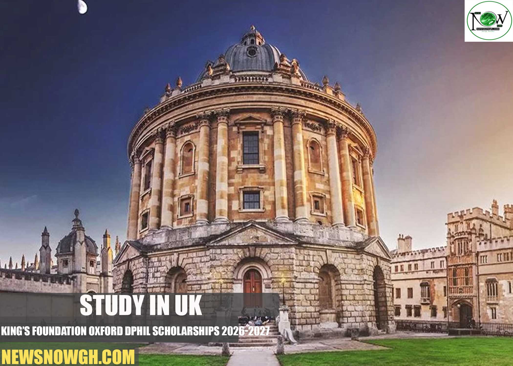 King’s Foundation Oxford DPhil Scholarships
