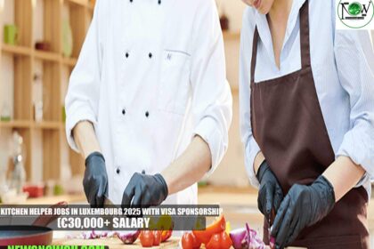 Kitchen Helper Jobs in Luxembourg 2025 with Visa Sponsorship