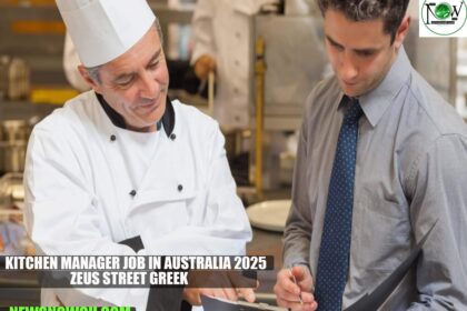 Kitchen Manager Job in Australia 2025 | Zeus Street Greek