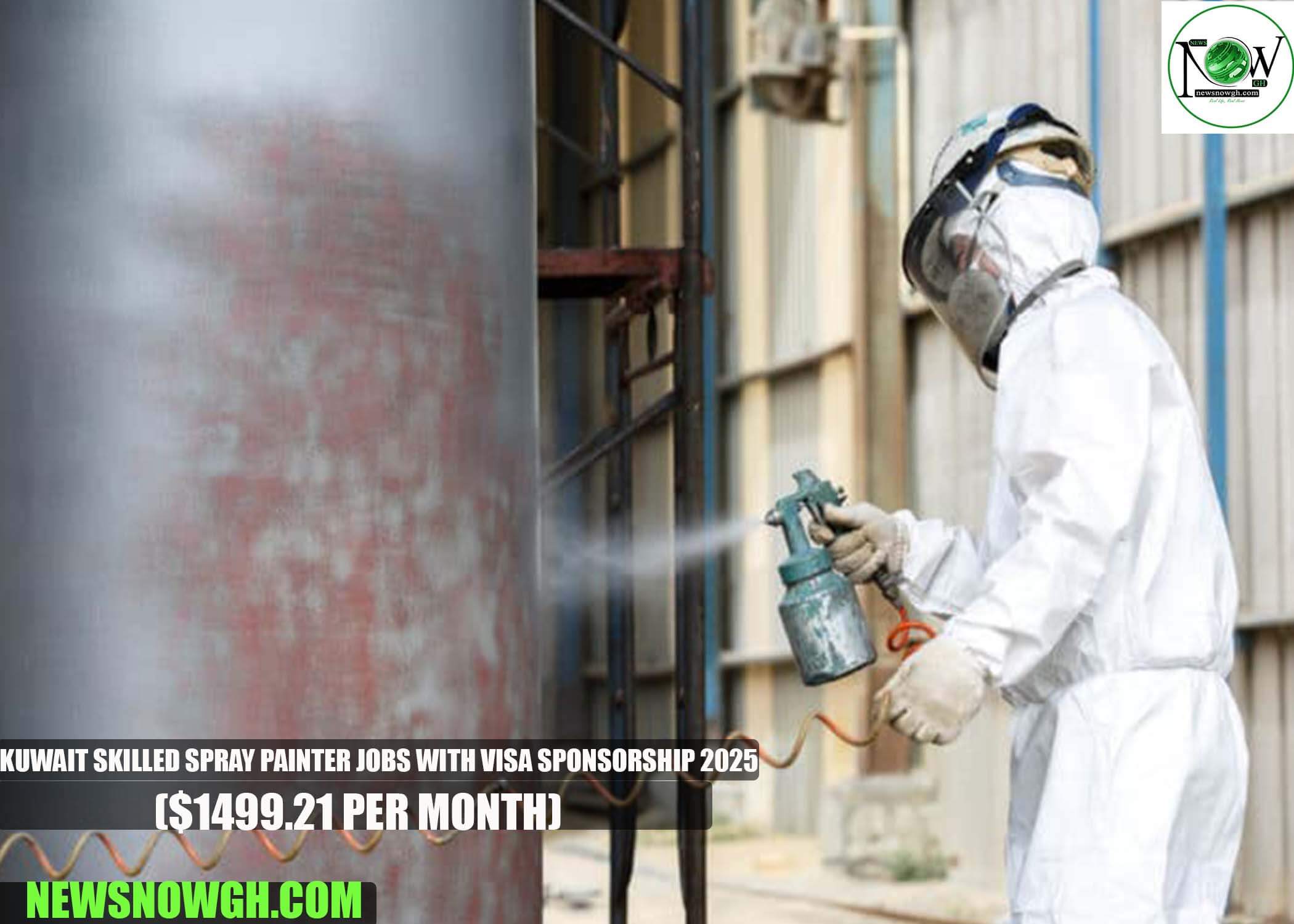 Kuwait Skilled Spray Painter Jobs with Visa Sponsorship 2025