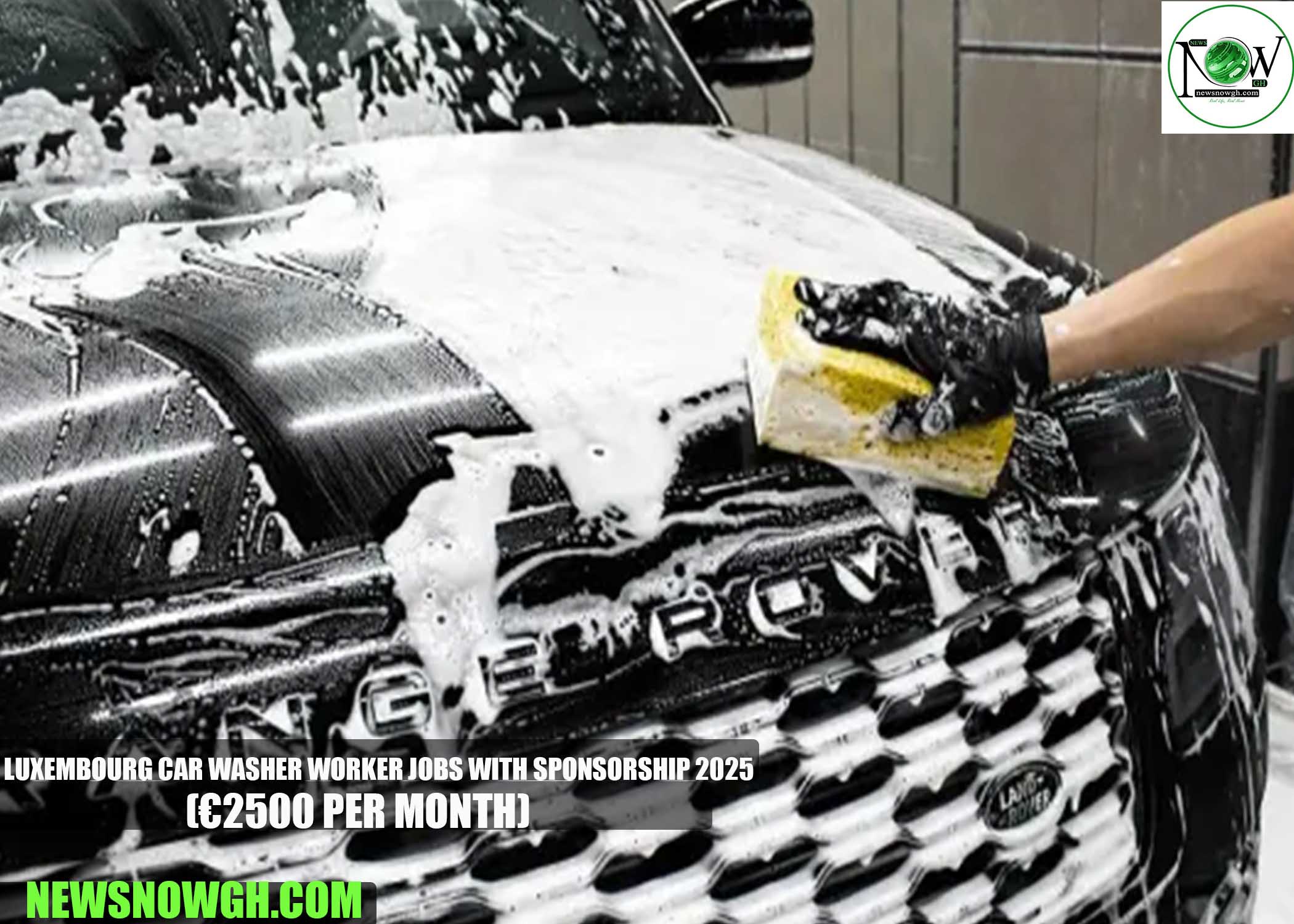 Luxembourg Car Washer Worker Jobs with Sponsorship 2025