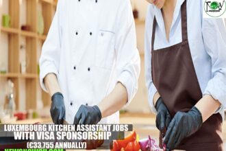 Luxembourg Kitchen Assistant Jobs with Visa Sponsorship