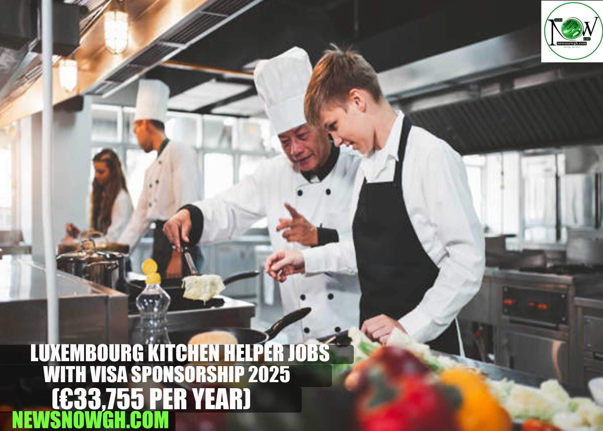 Luxembourg Kitchen Helper Jobs