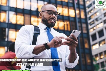 Luxembourg Sales Jobs with Visa Sponsorship 2025