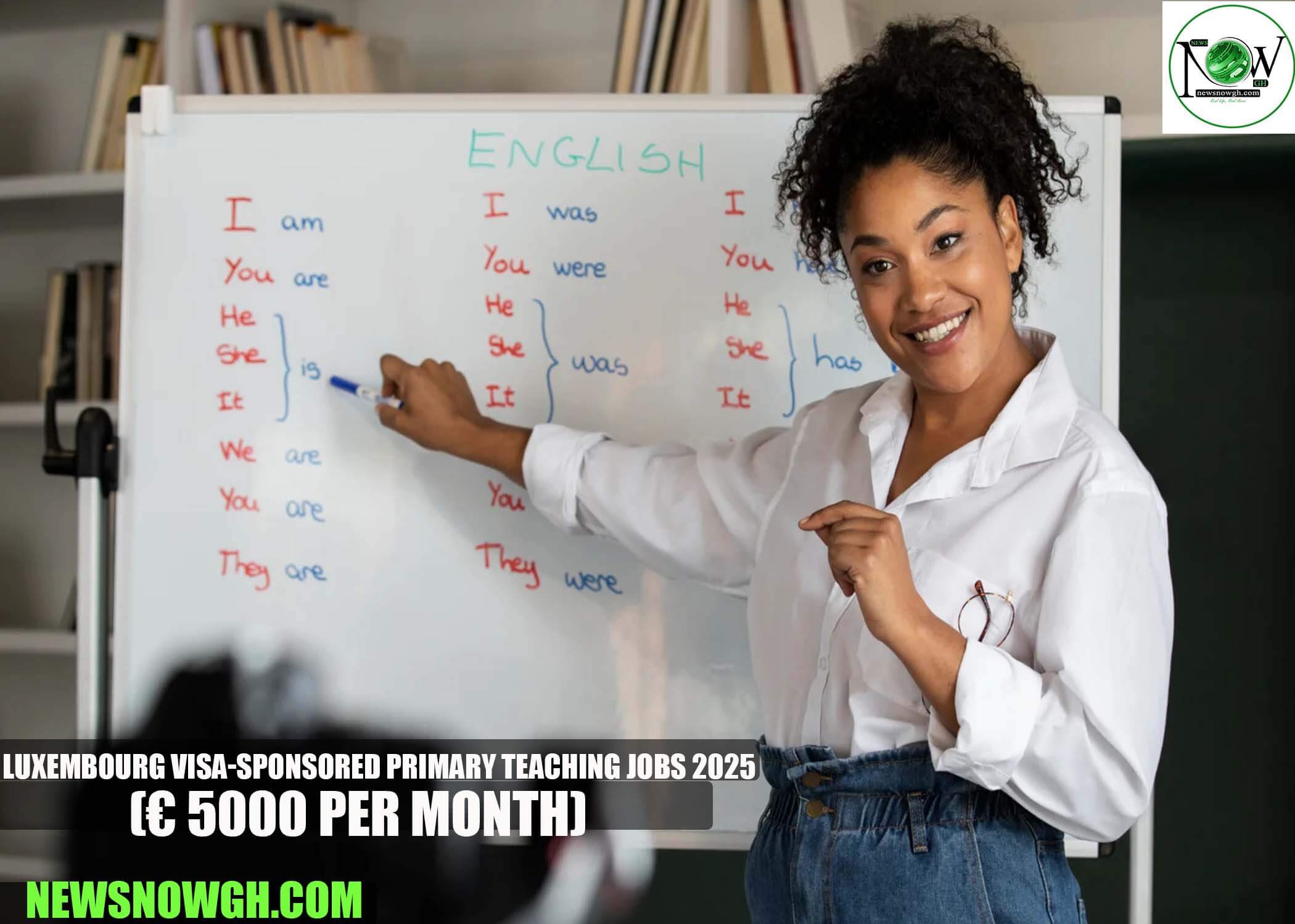 Luxembourg Visa-Sponsored Primary Teaching Jobs 2025