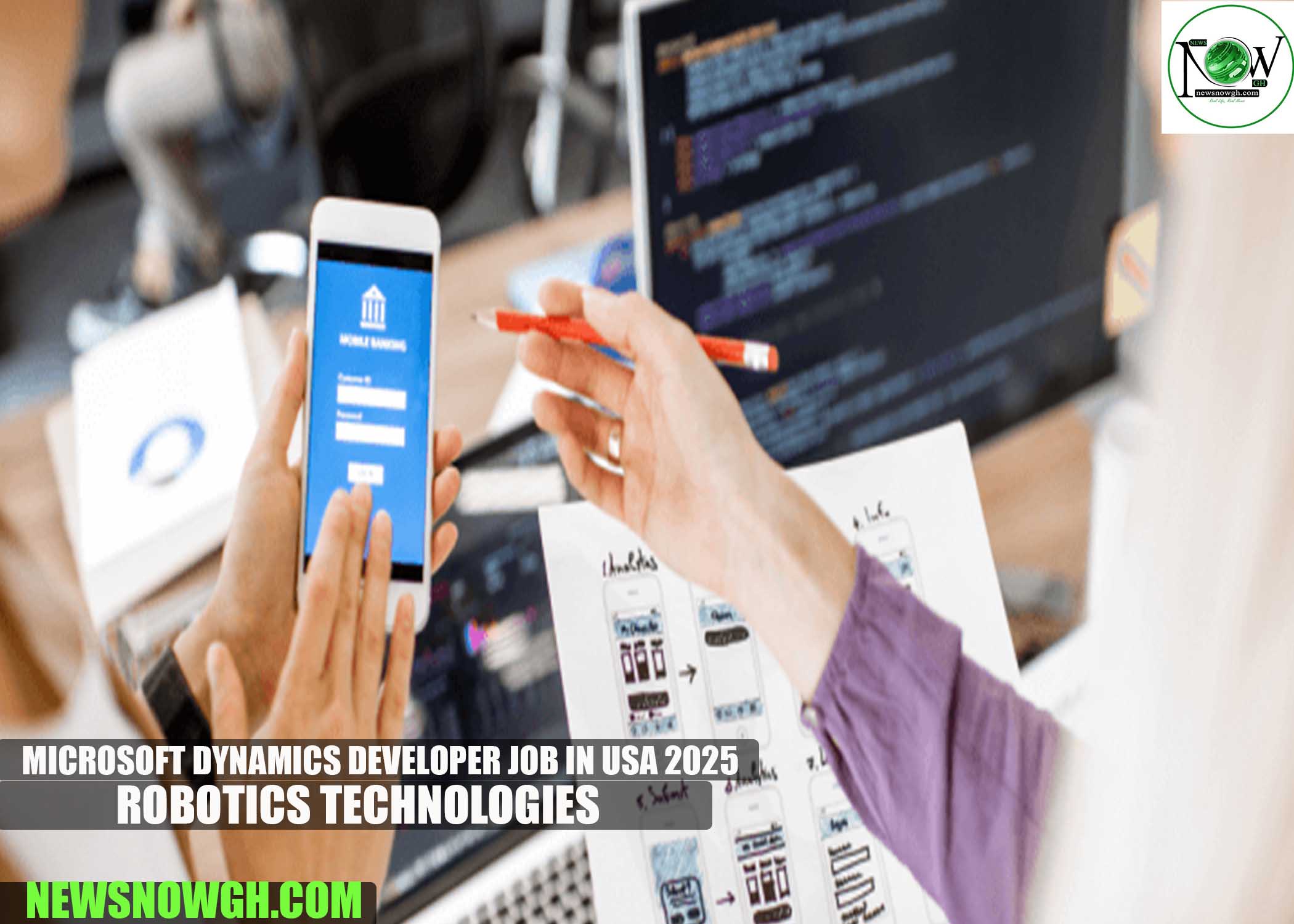 Microsoft Dynamics Developer Job in USA 2025 | Robotics Technologies