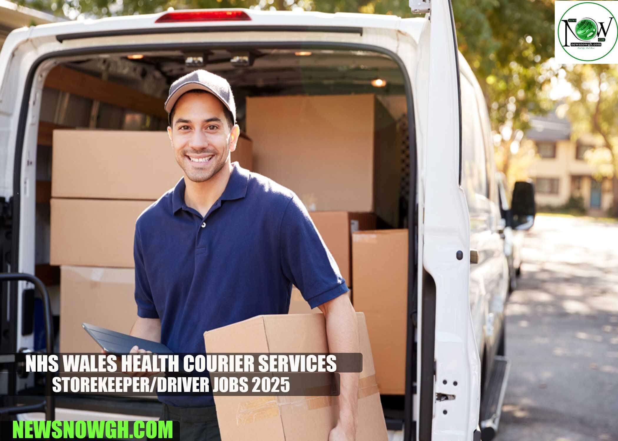 NHS Wales Health Courier Services Storekeeper jobs