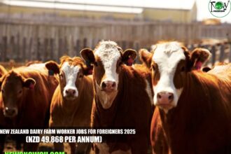 New Zealand Dairy Farm Worker Jobs For Foreigners 2025