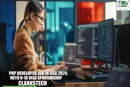 PHP Developer Job in USA 2025 with H-1B Visa Sponsorship | Clarkstech