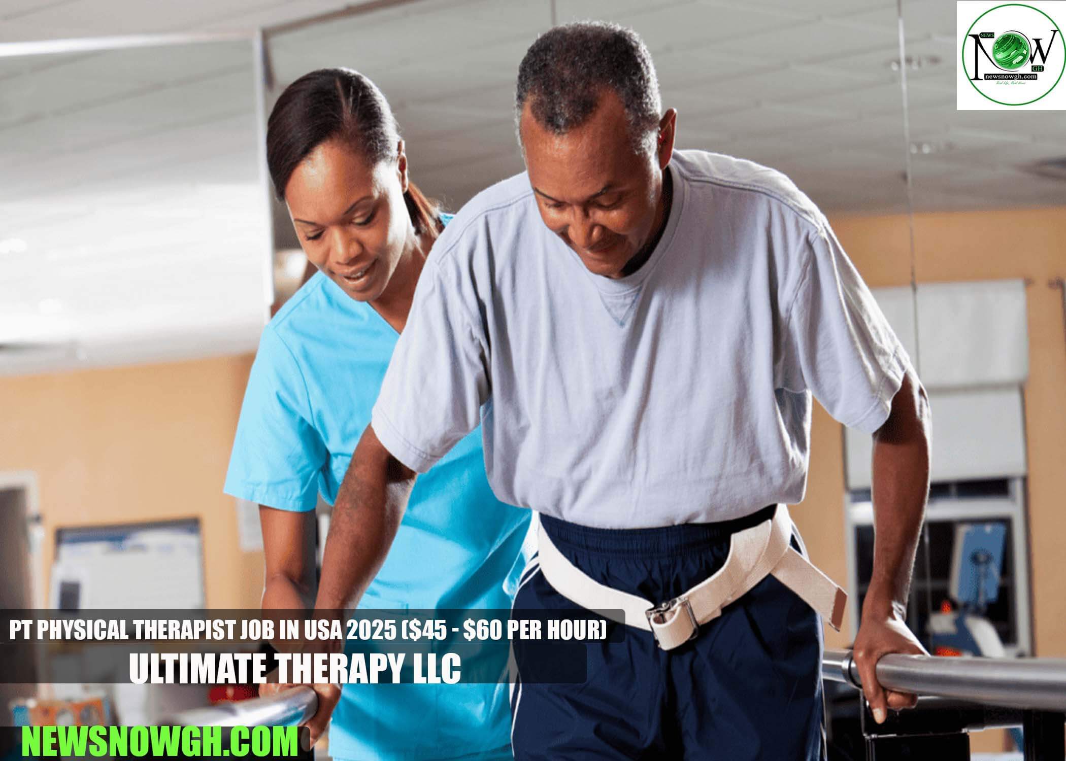 PT Physical Therapist Job in USA 2025 | Ultimate Therapy LLC