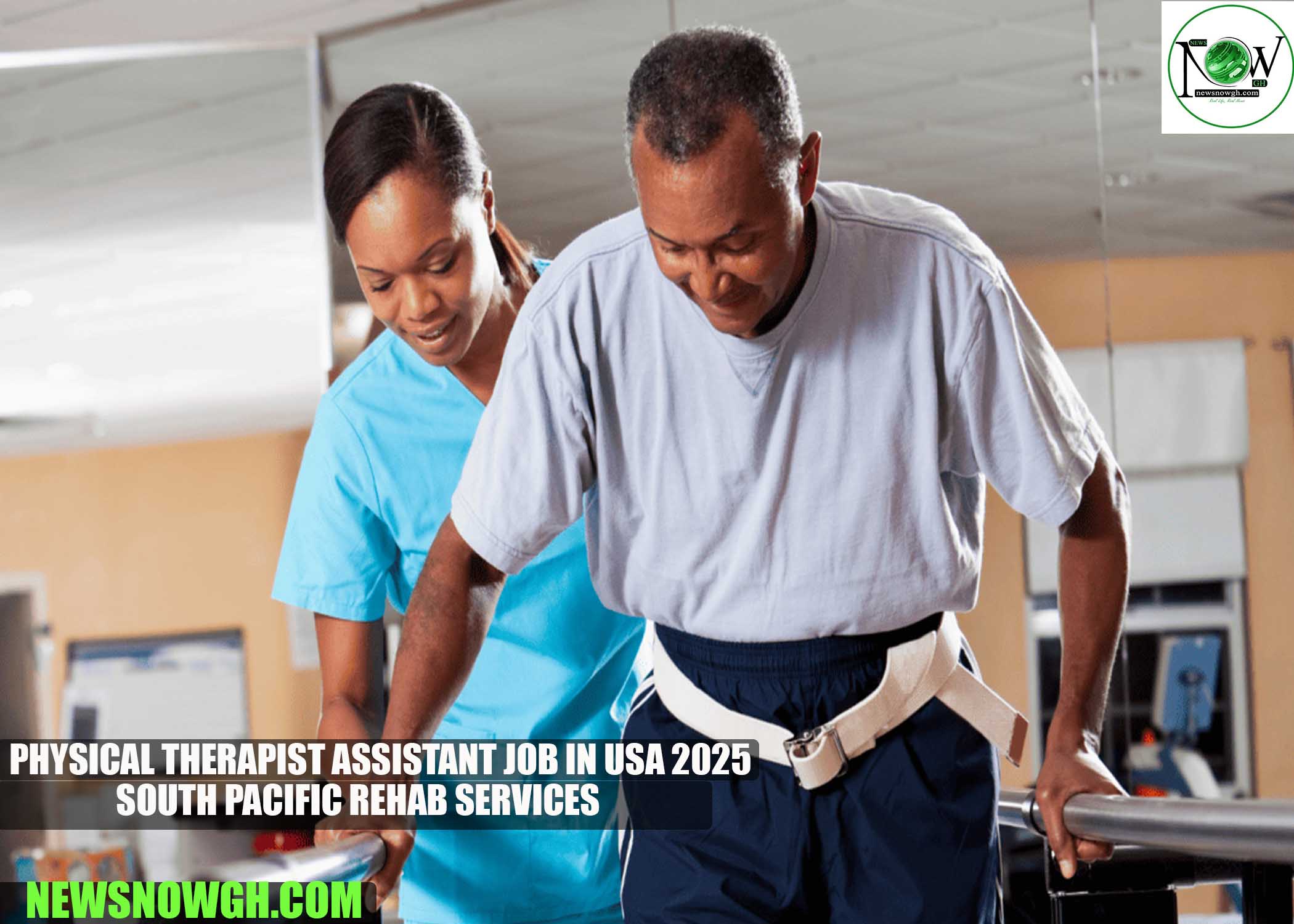 Physical Therapist Assistant Job in USA 2025 | South Pacific Rehab Services