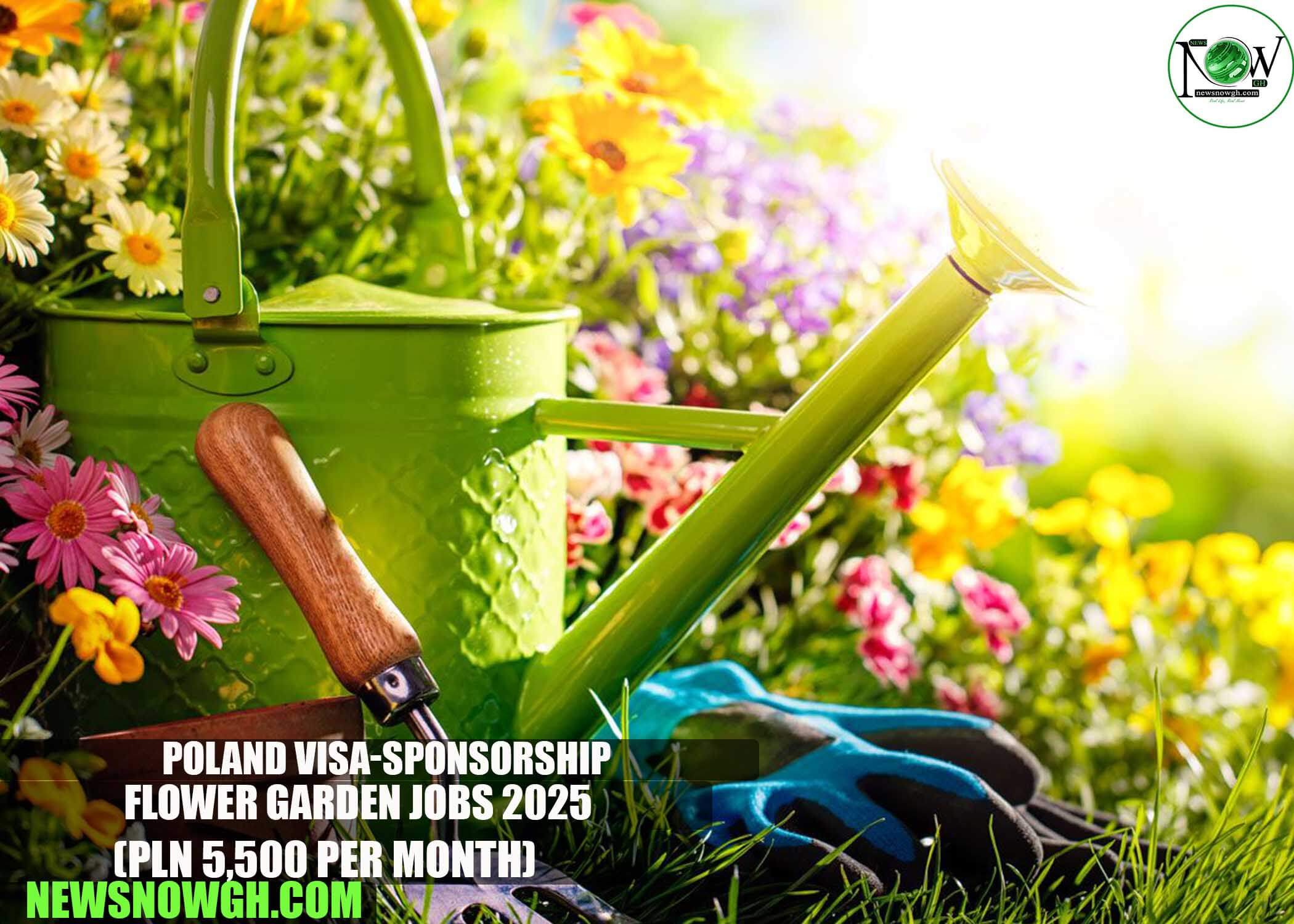 Poland Visa-Sponsorship Flower Garden Jobs 2025