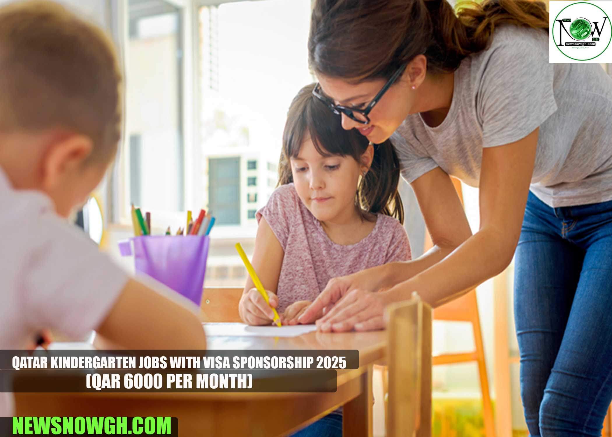 Qatar Kindergarten Jobs with Visa Sponsorship 2025