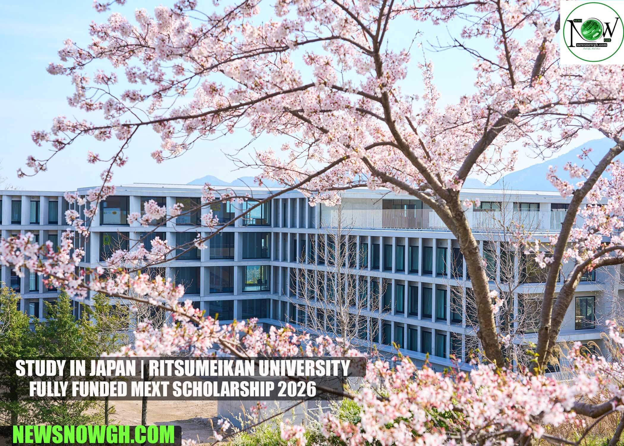 Ritsumeikan University Fully Funded MEXT Scholarship