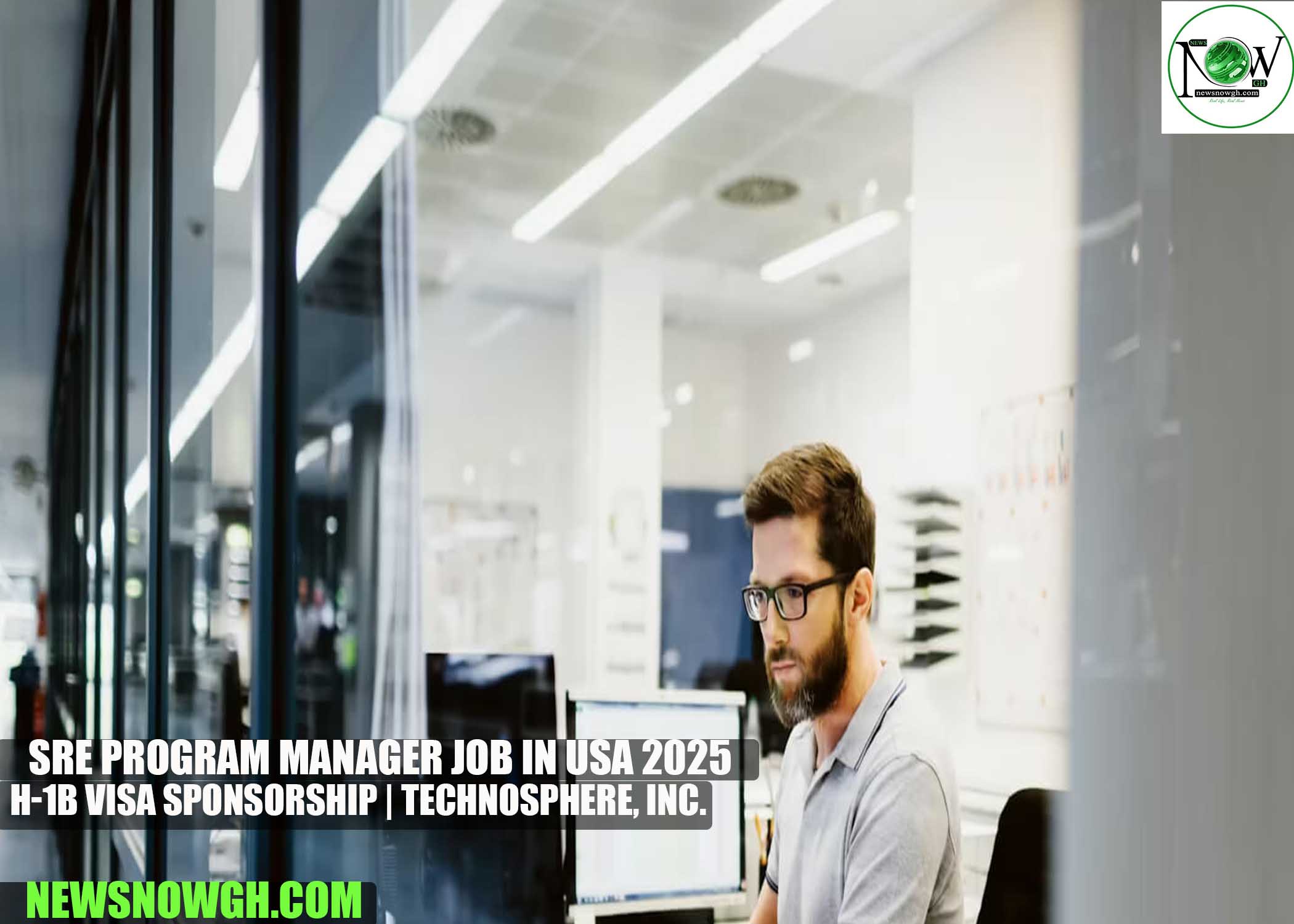 SRE Program Manager Job in USA 2025 | H-1B Visa Sponsorship | TechnoSphere, Inc.