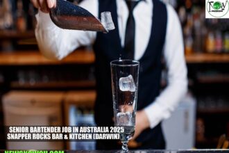 Senior Bartender Job in Australia 2025 | Snapper Rocks Bar & Kitchen (DARWIN)