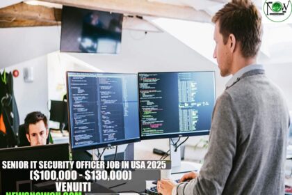 Senior IT Security Officer Job in USA 2025 | Venuiti