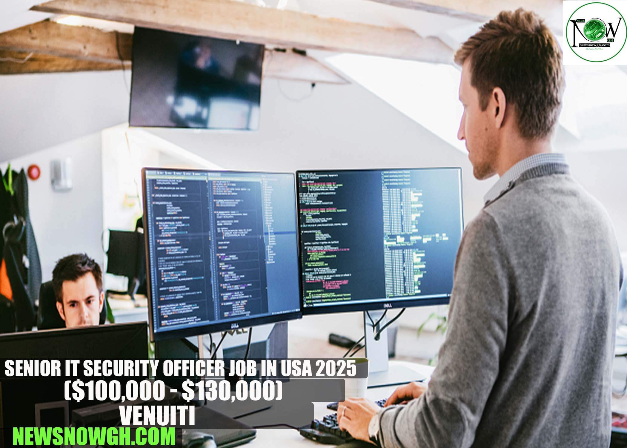 Senior IT Security Officer Job in USA 2025 | Venuiti