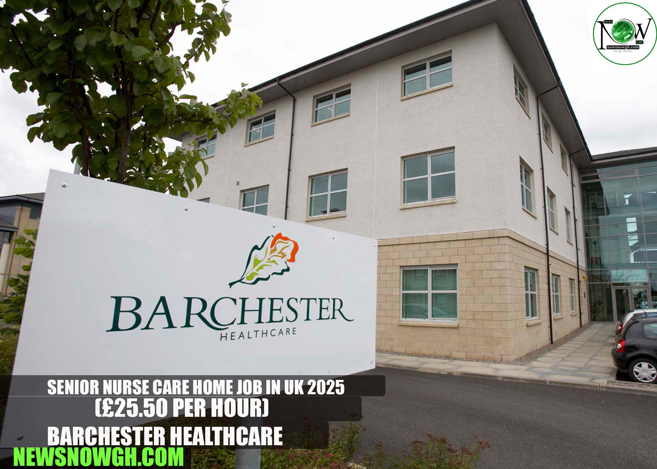 Senior Nurse Care Home Job in UK 2025 | Barchester Healthcare