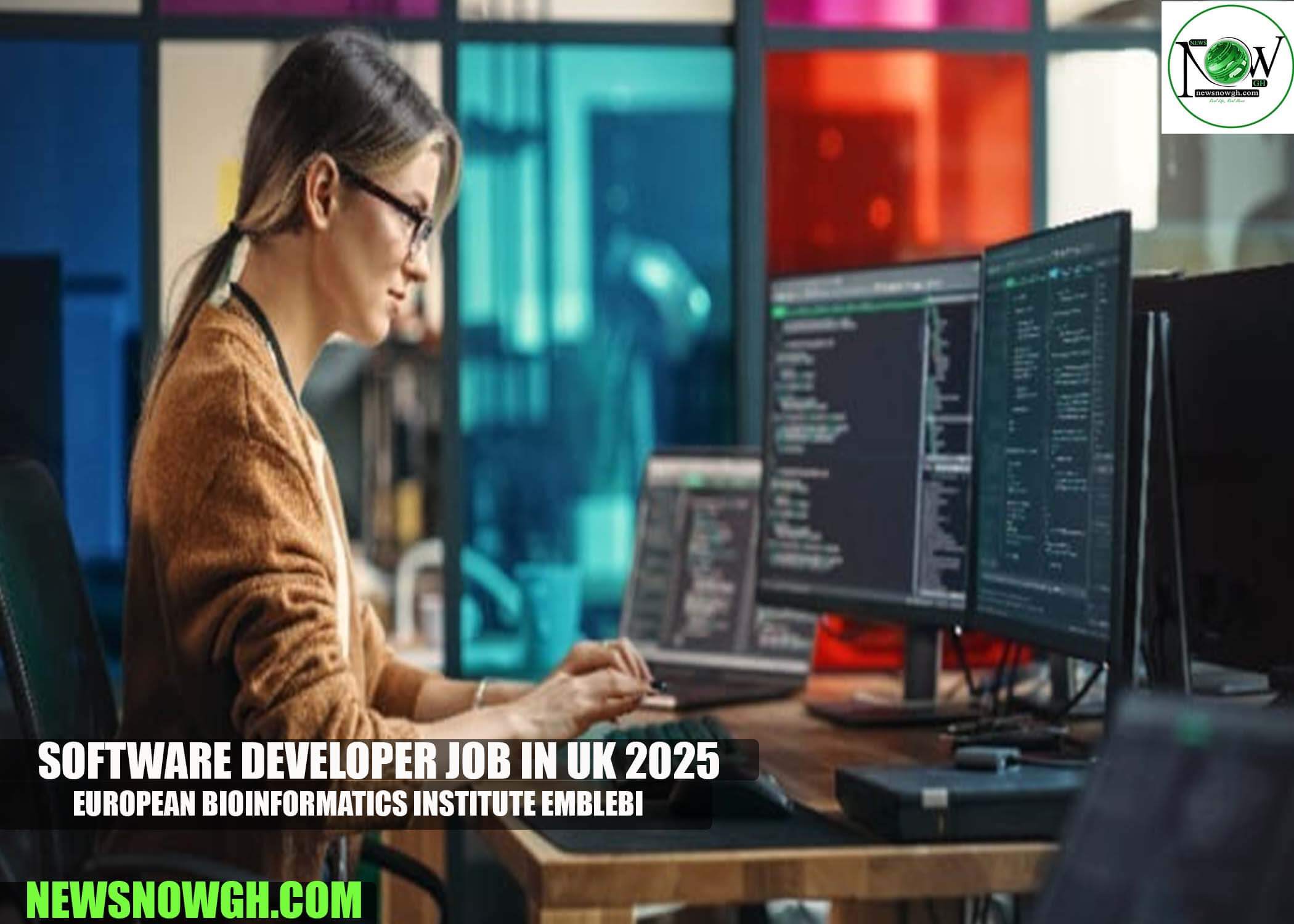 Software Developer Job in UK 2025 | European Bioinformatics Institute EMBLEBI
