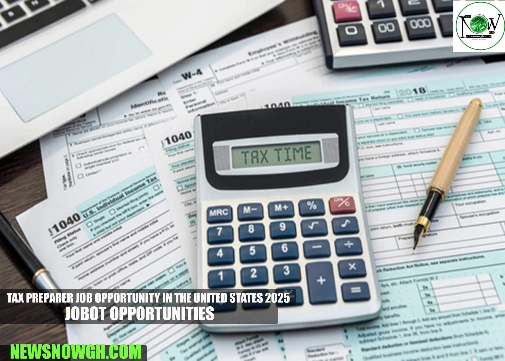 Tax Preparer Job Opportunity in the United States 2025 | Jobot Opportunities