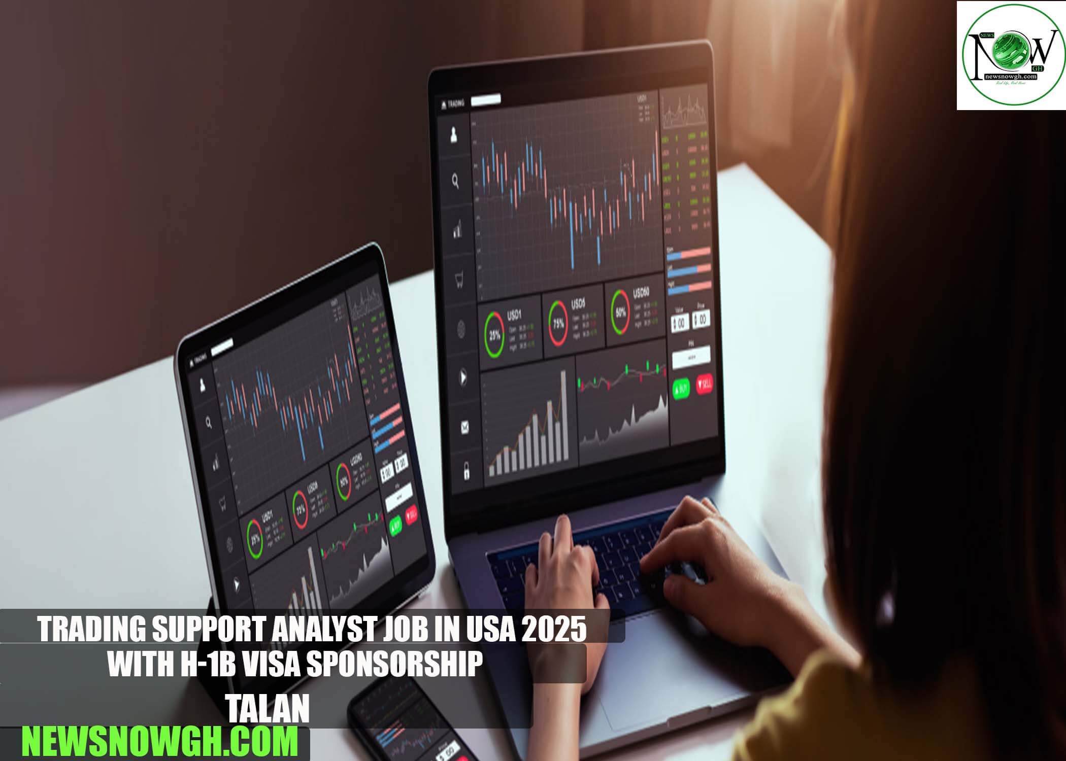 Trading Support Analyst Job in USA 2025 with H-1B Visa Sponsorship | Talan