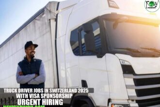 Truck Driver Jobs in Switzerland 2025 with Visa Sponsorship | Urgent Hiring