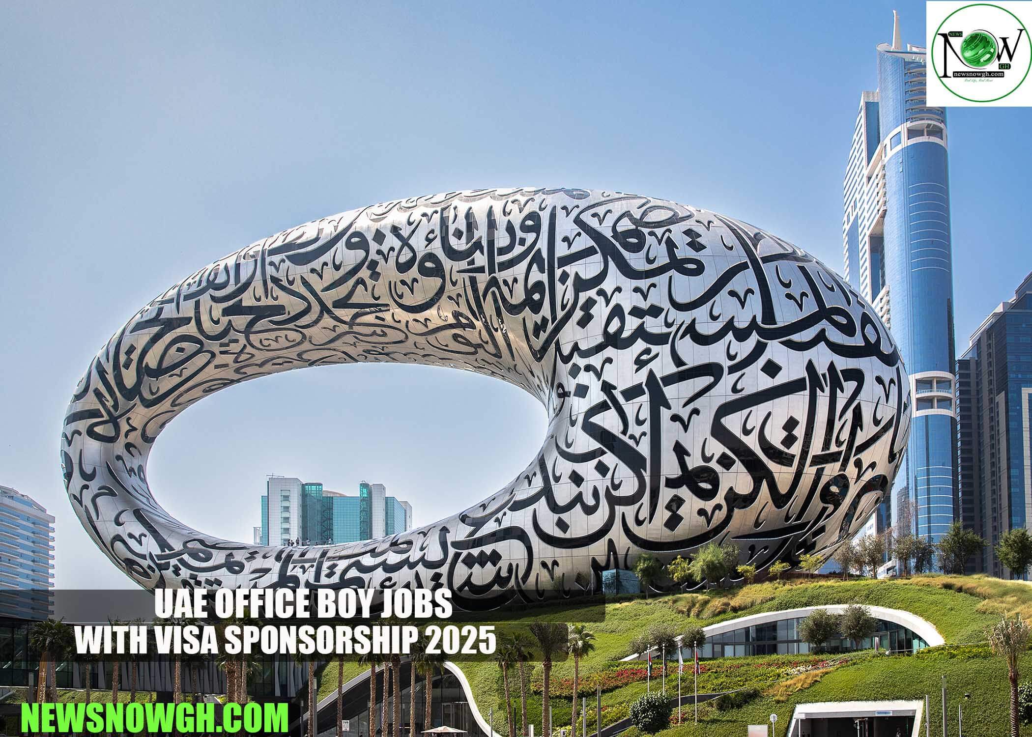 UAE Office Boy Jobs with Visa Sponsorship