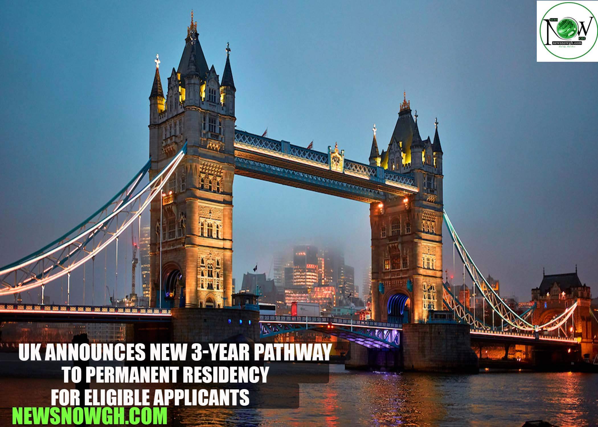 UK Announces New 3-Year Pathway to Permanent Residency for Eligible Applicants